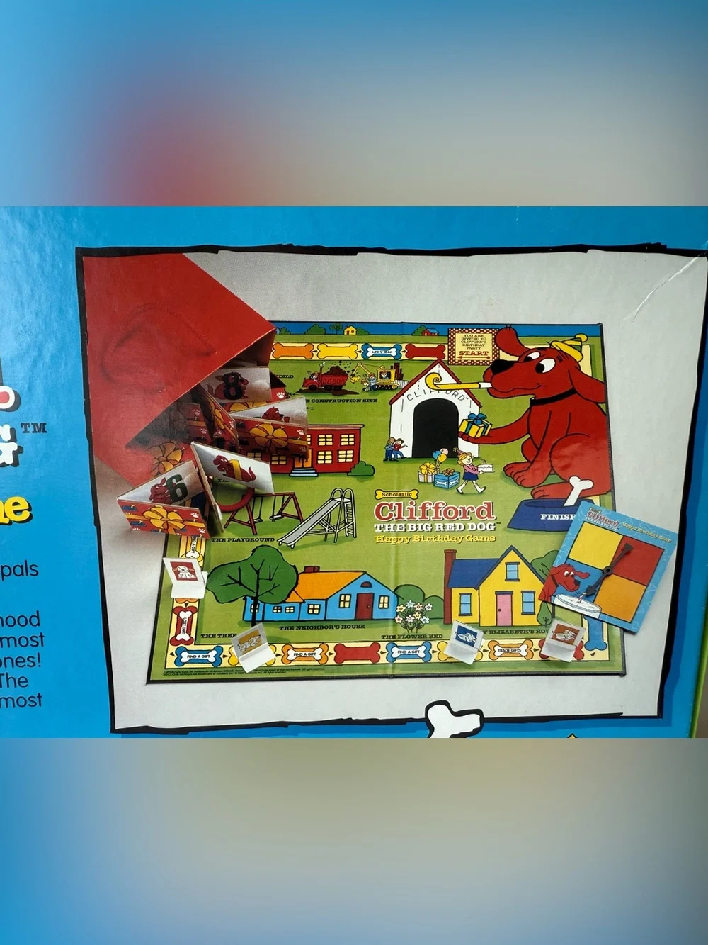 Clifford the Big Red Dog Happy Birthday Game